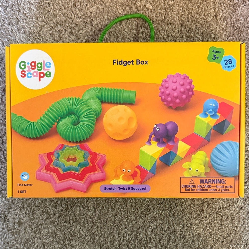 Fidget Box - Vibrant Learning Toy Set‎